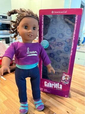 American Girl Doll Gabriela McBride 18” Girl Of The Year Doll 2017